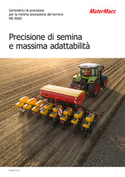 Seminatrici di precisione per la minima lavorazione del terreno MS 9000