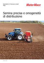 Seminatrici in linea per cereali MSD