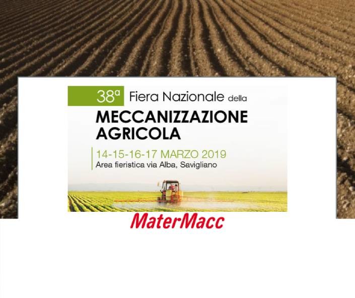 MaterMacc at fair Meccanizzazione Agricola 2019
